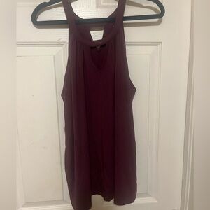 Market & Spruce Deep Purple Tank Top